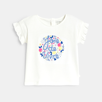 تيشيرت مطرز من القطن...